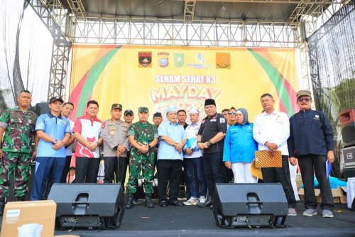 Peringatan Hari Buruh Internasional atau May Day 2026 di Provinsi Riau dipusatkan di Kawasan Purna MTQ (foto/int)